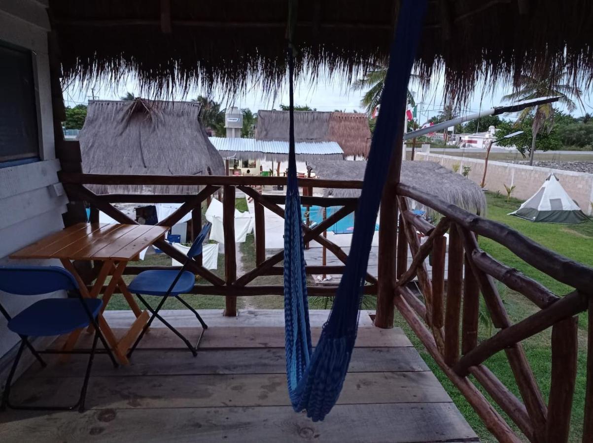 Camping Y Cabanas Chelem Exterior photo